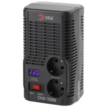 Стабилизатор напряжения компактный СНК-1000 160-260В/220В, 1000ВА
