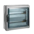 Щит, IP65, 2х18 модулей с шинами N+Pe