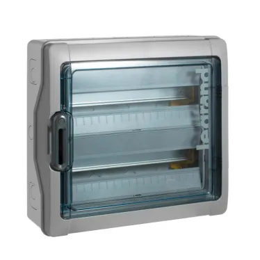 Щит, IP65, 2х18 модулей с шинами N+Pe