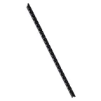 Memocab Планка маркировочная 2.3мм цифры (0) белое/черное (600шт)