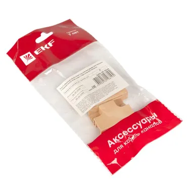 Угол T-образный (15х10) (4 шт) Plast PROxima под светлое дерево