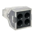 Строительно-монтажная клемма СМК 773-104 4 отверстия 1,0-2,5мм2 блистер (5шт.) PROxima