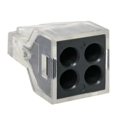 Строительно-монтажная клемма СМК 773-104 4 отверстия 1,0-2,5мм2 блистер (5шт.) PROxima