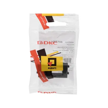 Avanti Адаптер для Keystone, , Черный матовый, 1 модуль