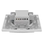 Выключатель Минск 1-клавишный СП с индикатором 10А белый