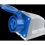 Розетка NCA-SR113-16-220 стационарная наружная 16А 2P+PE IP44