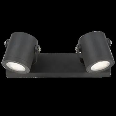 Светильник архитектурный ДБУ под лампу 35 Вт 2хGU10 AC 220В IP54 280х90х130мм Sonata Gauss