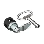 Накладка для навесного замка шкафов ST и CE, с личинкой под ключ сдвойной бородкой 3мм