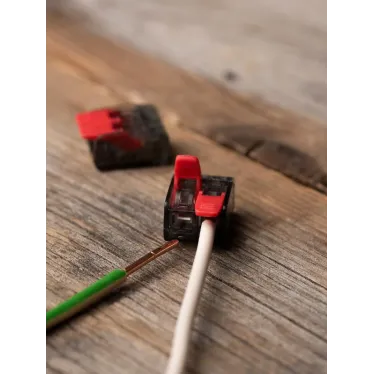 Клемма СМК 221-412 2 отверстия 0.2-4.0 мм2 блистер (5шт.) PROxima