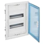 Щит ЩРв-П-28 прозрачная дверь IP40 синяя Nedbox