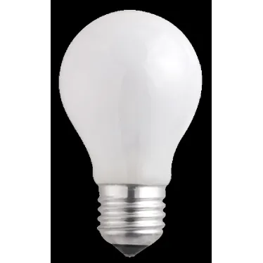 Лампа накаливания A55 240V 75W E27 frosted