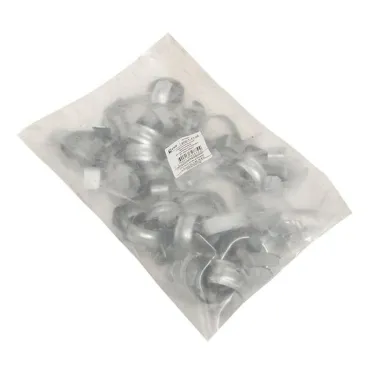 Скоба металлическая однолапковая d31-32мм (50шт) PROxima