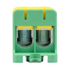 Клемма силовая вводная двойная КСВ 16-95 желто-зеленая PROxima