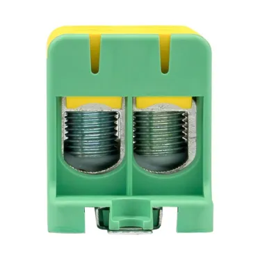 Клемма силовая вводная двойная КСВ 16-95 желто-зеленая PROxima