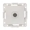 Стокгольм Механизм Розетки TV 1-местной 75Ом 5-862МГц белый