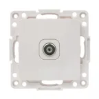 Стокгольм Механизм Розетки TV 1-местной 75Ом 5-862МГц белый