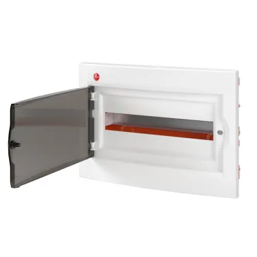 Щит распределительный встраиваемый ЩРв-18 IP41 пластиковый белый