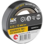 Изолента 0.15х15мм черная 5м