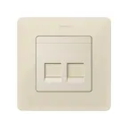 Адаптер на 2 RJ45(12) 75528-, 75540-, 75541-, 75544-39, шторки, S82,82N, сл. кость