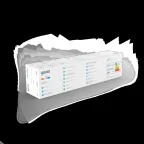 Светильник светодиодный настенный бра 12 Вт 730 лм 4000К AC 220В Белый IP20 440х80х100мм Safo Gauss