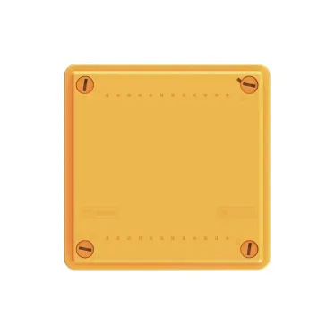 Коробка пластиковая FS с гладкими стенками и клеммниками IP56 100х100х50мм 5р 450V 20A 10мм.кв