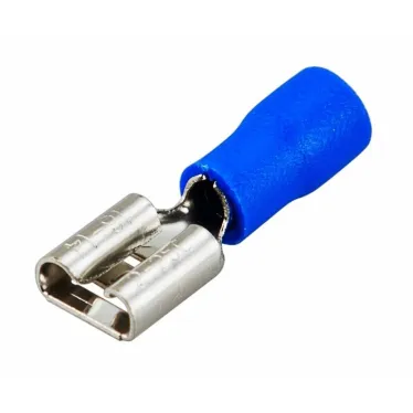 Клемма плоская изолир РПи-м 2.5-(6.3) РпИм 2-250 гнездо 7.4 мм 1.5-2.5 кв мм, REXANT