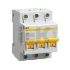 Выключатель автоматический трехполюсный 2А D ВА47-29 4.5кА