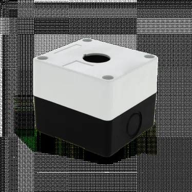 Корпус кнопочный 1 кнопка КП101 пластиковый белый