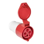 Розетка кабельная 16А 3Р+Е IP44 переносная 380В