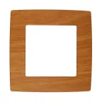 Рамка на 1 пост, Эра12, ольха, 12-5001-07