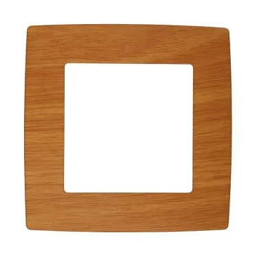 Рамка на 1 пост, Эра12, ольха, 12-5001-07