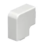 Крышка плоского угла кабельного канала WDK 25x40 мм (ПВХ, белый)