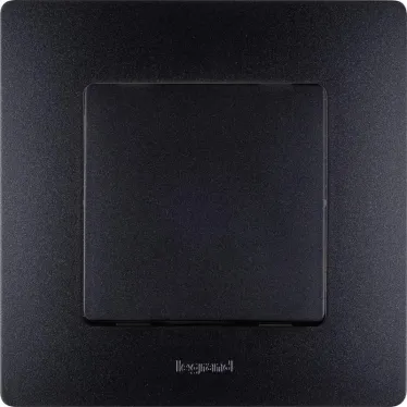 ETIKA Рамка 1 пост антрацит