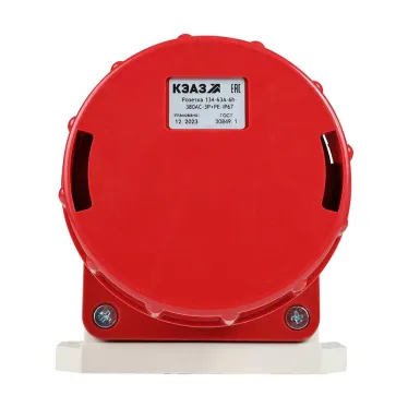 Розетка 134-63А-6h-380AC-3P+PE-IP67