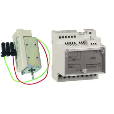 РАСЦЕПИТЕЛЬ MN + ЗАМЕДЛИТЕЛЬ: ПО 400V AC