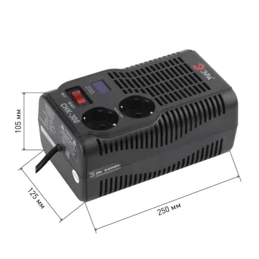 Стабилизатор напряжения компактный СНК-300 160-260В/220В, 300ВА