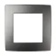 Рамка на 1 пост, Эра12, графит, 12-5001-12