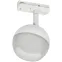 LIGHTING Светильник 4118 декоративный трековый поворотный под лампу GX53 белый IEK