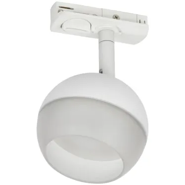 LIGHTING Светильник 4118 декоративный трековый поворотный под лампу GX53 белый IEK