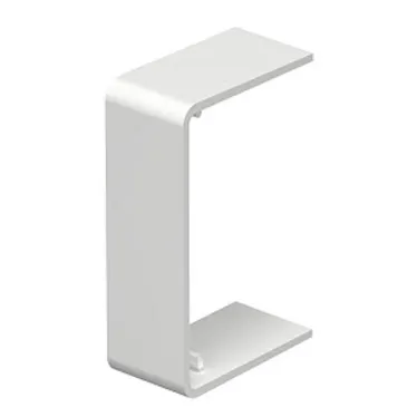 Стыковая накладка кабельного канала WDK 60x90 мм (ПВХ,белый)