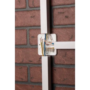 Коробка разветвительная КМР-030-030кг наружная (75х75х25) белая с клеммником PROxima