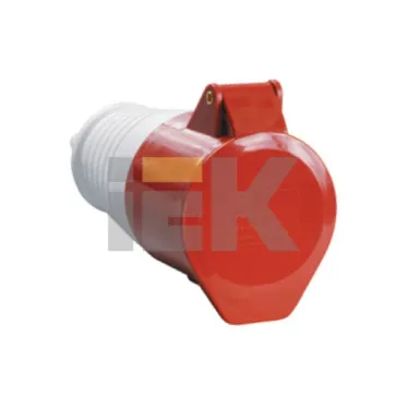 Розетка кабельная 16А 3Р+N+Е IР44 переносная 380В 215