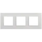 Рамка для розеток и выключателей Elegance 14-5013-01 Classic, на 3 поста, белый