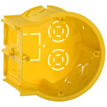 Коробка установочная СЗ сборная для твердых стен D-68х45мм (оконечная) GENERICA