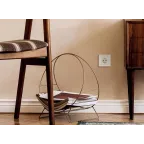 ETIKA Розетка без заземления слоновая кость