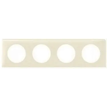 Рамка, четырехпостовая, слоновая кость