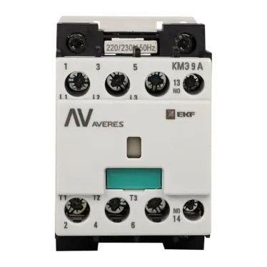 Контактор КМЭ 9А 1NO 230В АС AVERES
