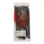 Хомут P6.6 стандартный черный 4.8x200 (100шт) FlexLock PROxima