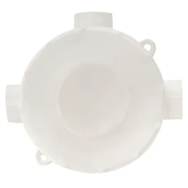 Коробка распаячная КМР-040-040 трехрожковая белая (70х35) PROxima