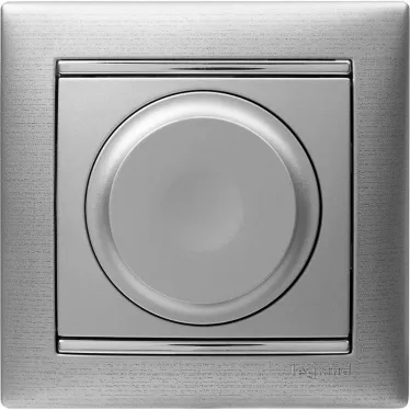 VALENA Рамка 1 пост матовый алюминий